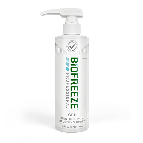 Biofreeze Professional Pain Relief - 16 oz Pump - Topical Analgesic for Massage Therapy