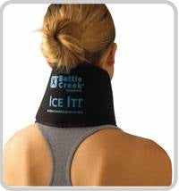 Ice It! ColdComfort Neck, Jaw & Sinus Cold Pack - Reusable Hot Cold Therapy - 4" x 10"