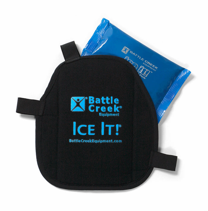 Ice It! Cold Therapy Wrist Wrap with Adjustable Straps & Reusable Ice Pack 5 x 7