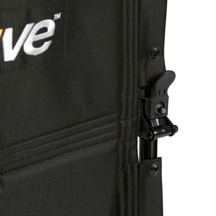 Lightweight Transport Wheelchair, 19-Inch Wide Seat, Black