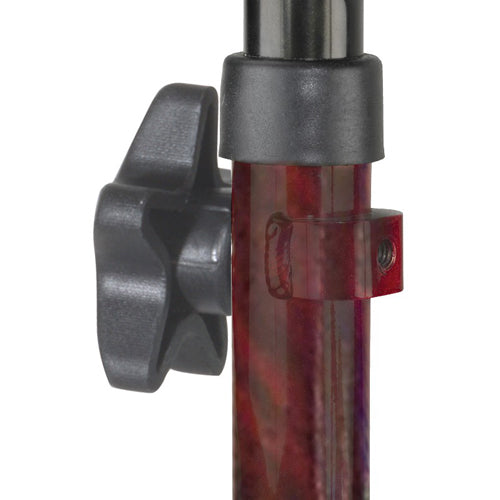 3-Wheel Rollator Walker with Basket, Pouch, Adjustable Brakes, Flame Blue