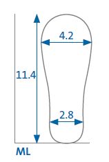 Darco Med-Surg Shoe - Mens Large 10.5-12 - Post-Op Healing & Forefoot Control