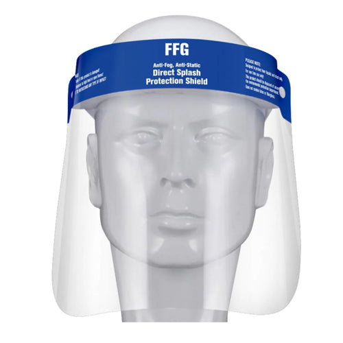 FFG Anti-Fog Face Shield - Physician Grade Splash Protection - Each