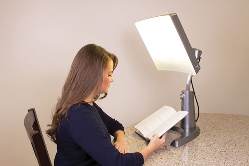 SAD Day-Light Classic Plus Lamp - 10,000 LUX Bright Light Therapy Lamp for Seasonal Affective Disorder (SAD)