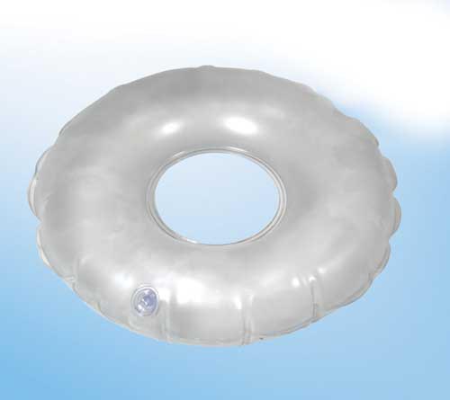 15" Inflatable Vinyl Invalid Ring - Comfort & Support Cushion for Sitting - Retail Pack