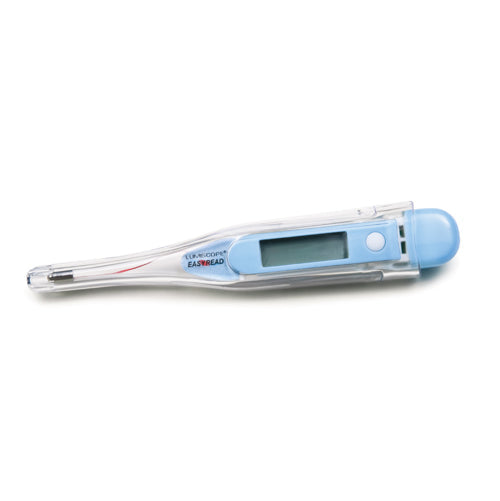 Digital Thermometer with Jumbo Display, Beeper, Memory Recall - Accurate Oral, Rectal, Underarm Readings
