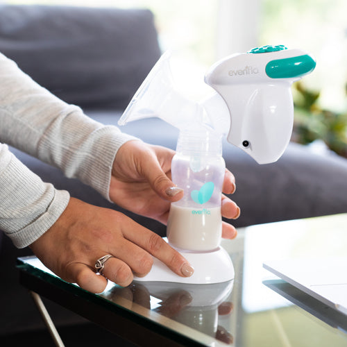 Evenflo Advanced Single Electric Breast Pump - Closed System, Multiple Flange Sizes