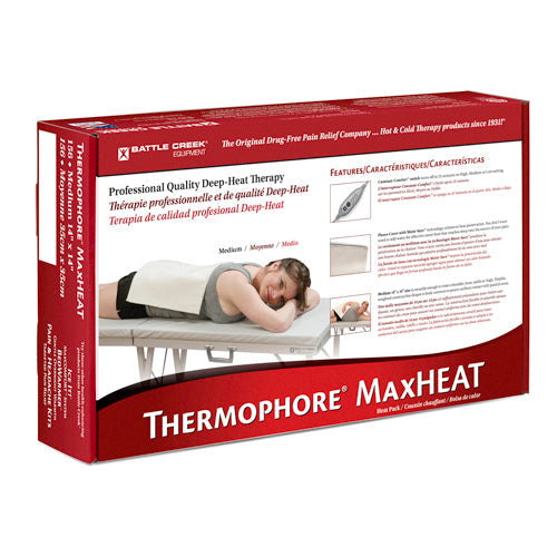 Thermophore MaxHeat Moist Heating Pad, 14x14 Arthritis Pain Relief