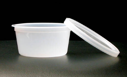 Therapy Putty Containers with Lids - 2 oz, 3 oz, 4 oz Capacity - 25 Pack