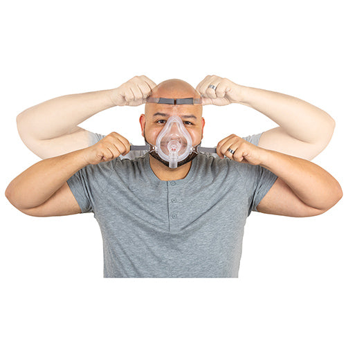 DreamEasy 2 Full Face CPAP Mask with Headgear - Superior Seal, All Sizes Kit