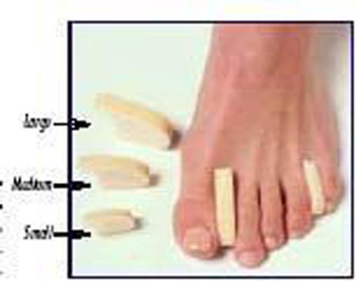 Toe Separators Large - Soft Foam Spacers for Foot Pain Relief - Box of 12