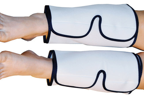 PowerPress DVT Calf Garment - Large, Breathable Compression Wrap for Lymphadema & DVT Treatment