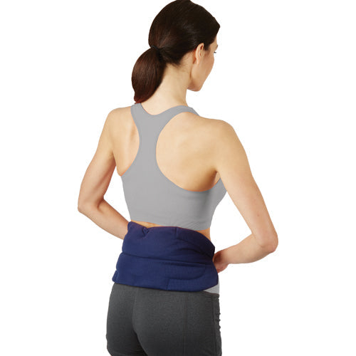 Back Wrap Hot/Cold - Moist Heat Therapy for Lower Back Pain & Muscle Relief