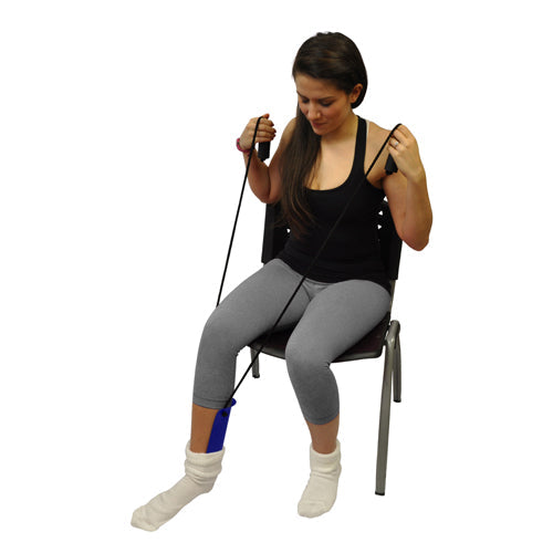 Sock Aid with Foam Handles - Dressing Aid for Limited Mobility