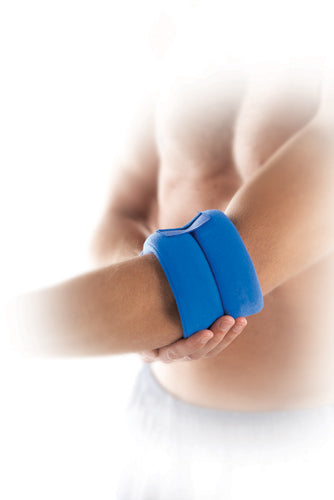 Hot & Cold Small Joint Wraps (14.5" L x 3" W), Reusable, Pk/2 for Arthritis, Sprains & Carpal Tunnel Relief