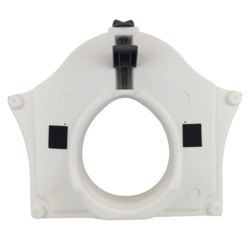 Blue Jay 5 Inch Raised Toilet Seat with Padded Arms and Secure Lock - Standard & Elongated Toilets