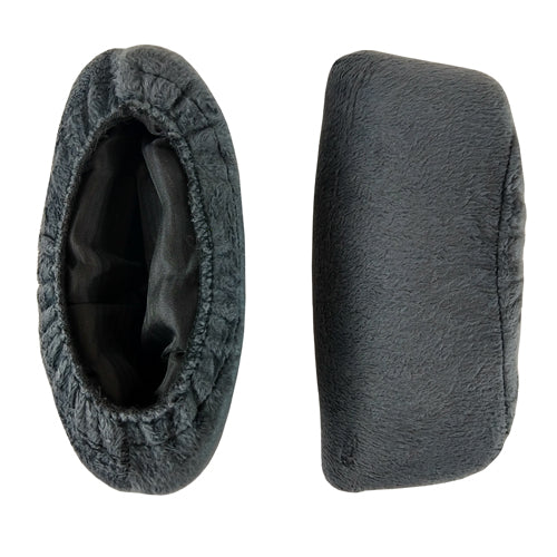 Soft n' Plush Crutch Pads and Hand Grips Set - Gray, Universal Fit