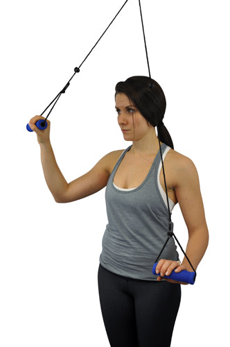 Blue Jay Brand Overdoor Shoulder Pulley with Straps - Shoulder Rehab & Range of Motion Exercise