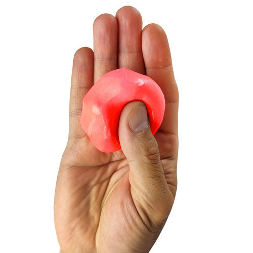 Squeeze 4 Strength 6 oz. Red Soft Hand Therapy Putty - Stress Relief & Hand Strengthening