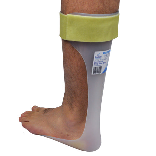 Semi-Solid Drop Foot Brace AFO - Small Right - Enhanced Dorsiflexion Assist