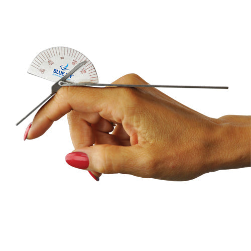 Take A Range Check Finger Goniometer - 140 Degree ROM, 6" Standard Physical Therapy Tool