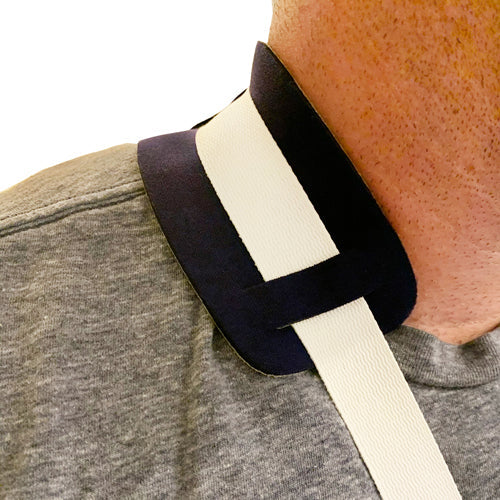 Blue Jay Arm Sling with Comfort Shoulder Pad - Adjustable Cotton Blend Support 18 x 9 inch - Blue