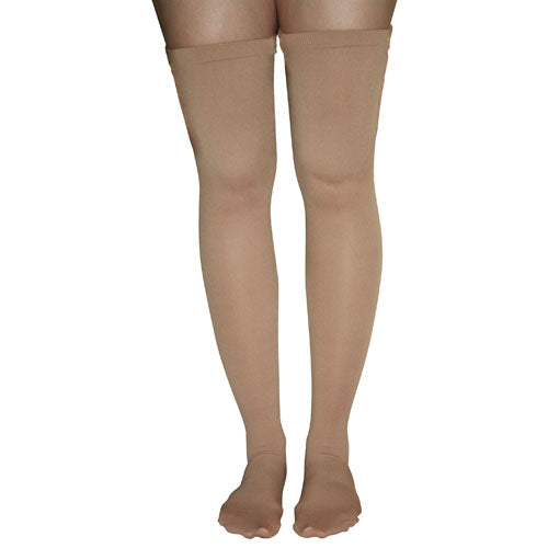 X-Frm Surg 30-40mmHg Thigh High Compression Stockings with Garter Top - Small