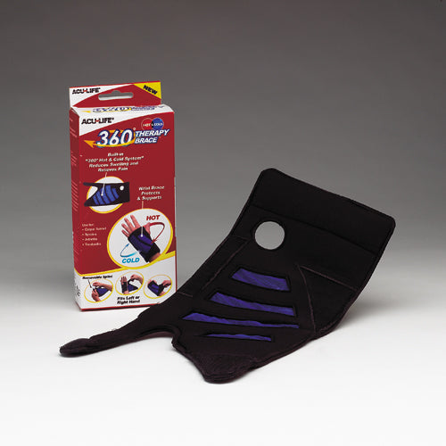 Hot & Cold Wrist Brace for Carpal Tunnel, Arthritis, Sprains - Universal Fit