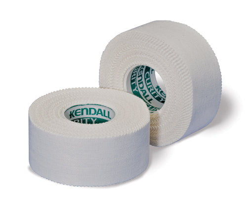 Curity Standard Porous Cloth Tape - 1/2 Inch x 10 Yards - Easy Tear - 24/Box