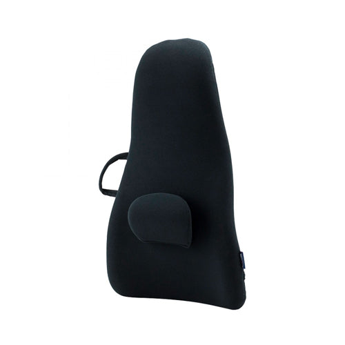 ObusForme Highback Backrest Support - Lumbar Cushion for Back & Neck Pain Relief, Black