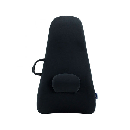 ObusForme Highback Backrest Support - Lumbar Cushion for Back & Neck Pain Relief, Black