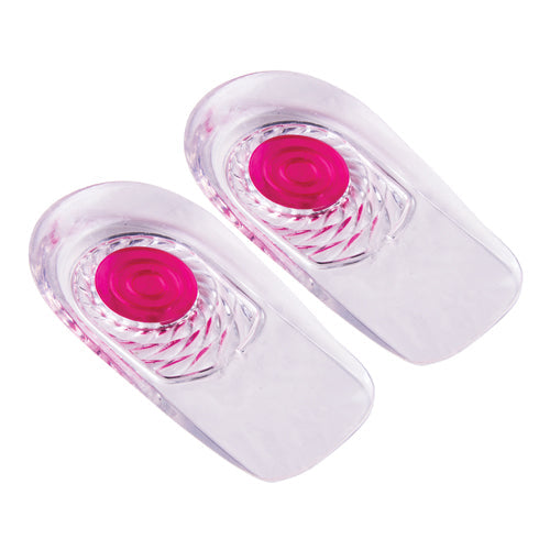 Gel Heel Cushion Inserts for Women - Shock Absorbent Foot Care (Pair)
