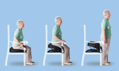 Uplift Premium Power Lifting Seat - Stand Assist with Memory Foam Cushion - Supports up to 300 lbs