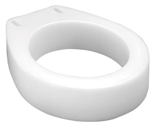 Carex Raised Toilet Seat Elevator - Fits Standard & Elongated Toilets - 300 lb Capacity