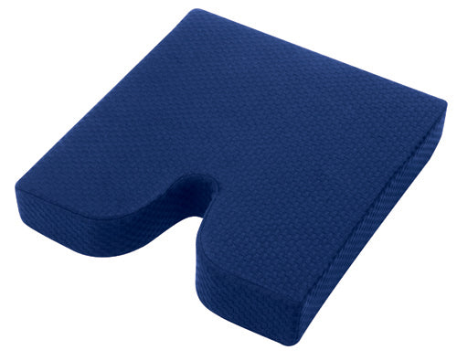 Coccyx Cushion for Tailbone Pain Relief - 18"W x 16"D x 3"H Memory Foam Seat Pillow