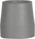 Cane Tip Replacement - Gray 1-1/8 Inch - Single Rubber Tip for Mobility Canes