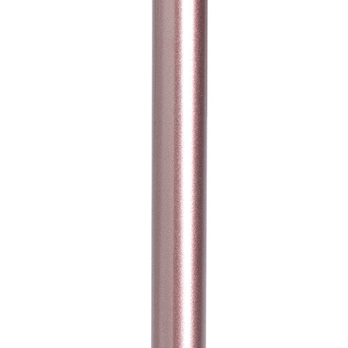 Rose Gold Comfort Grip Aluminum Cane - Adjustable Height, 300 lbs Capacity