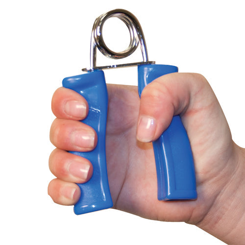 CanDo Hand Exercise Grips - Blue, Hard Resistance, 24 lbs (Pair) - Hand Strengthening & Rehabilitation