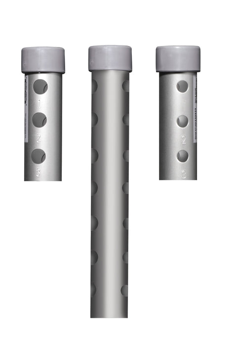 5" Walker Wheels Fixed with Rear Glide Caps - Universal Fit, 350 lbs Capacity (Pair)