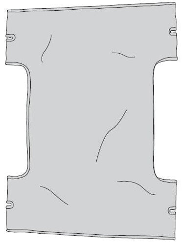 Canvas Sling Seat for Patient Lifts - 300 lb Capacity - 26" x 40" - Mobility Transfer Aid