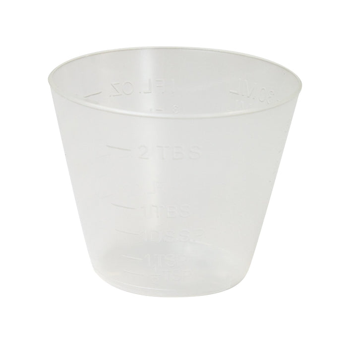 Disposable Medicine Cups 1 oz Graduated - 100 Count Pack