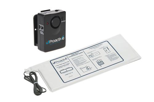 Fall Prevention Alarm with 1 Year Sensor Pad for Wheelchairs and Beds ...