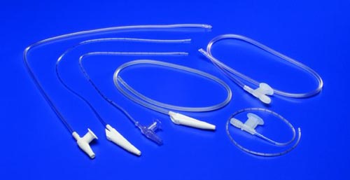 Suction Catheters 14 French with Safe-T-Vac Valve, Sterile, Bx/10