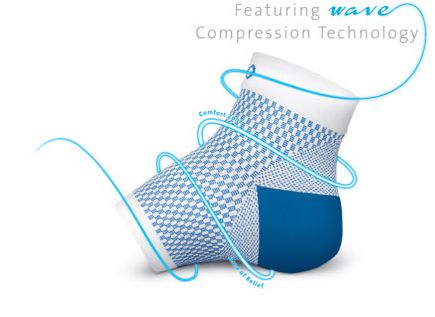 Plantar Fasciitis Relief Sleeve - DARCO DCS - Large, Women 11+/Men 10-13 - Foot Pain Support