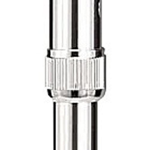 Adjustable Aluminum Cane with Comfort Grip - Silver, 300 lb Capacity