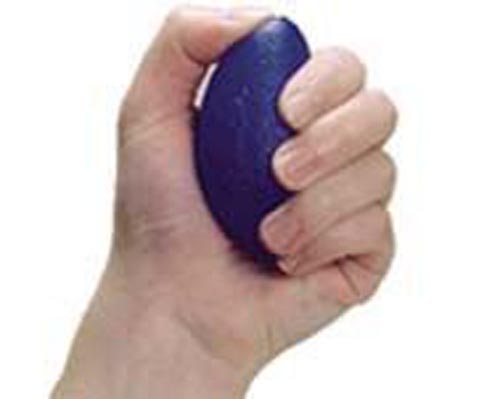 Hand Eggserciser - Firm Resistance (Plum) - Hand & Grip Strengthening Therapy