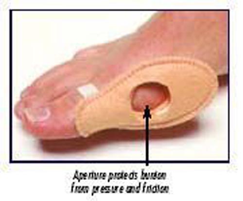 Bunion Shield with Soft Felt and Foam Rubber, Universal Fit