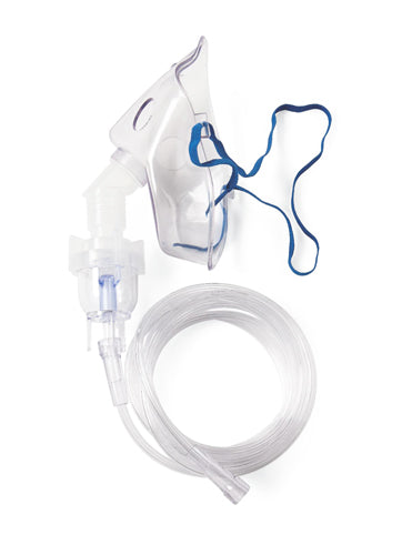 Adult Nebulizer Mask Kit with Tubing - Respiratory Treatment