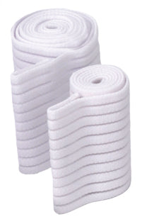 Latex-Free Elastic Wrap with Velcro Closure - 3" x 24", 2-Pack for Hot & Cold Therapy