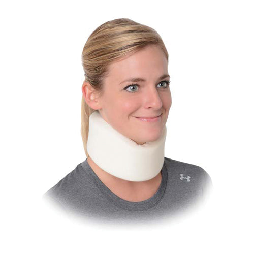 Universal Cervical Collar - Medium Firm Neck Support for Whiplash & Minor Injuries - 18.5 L x 3 H